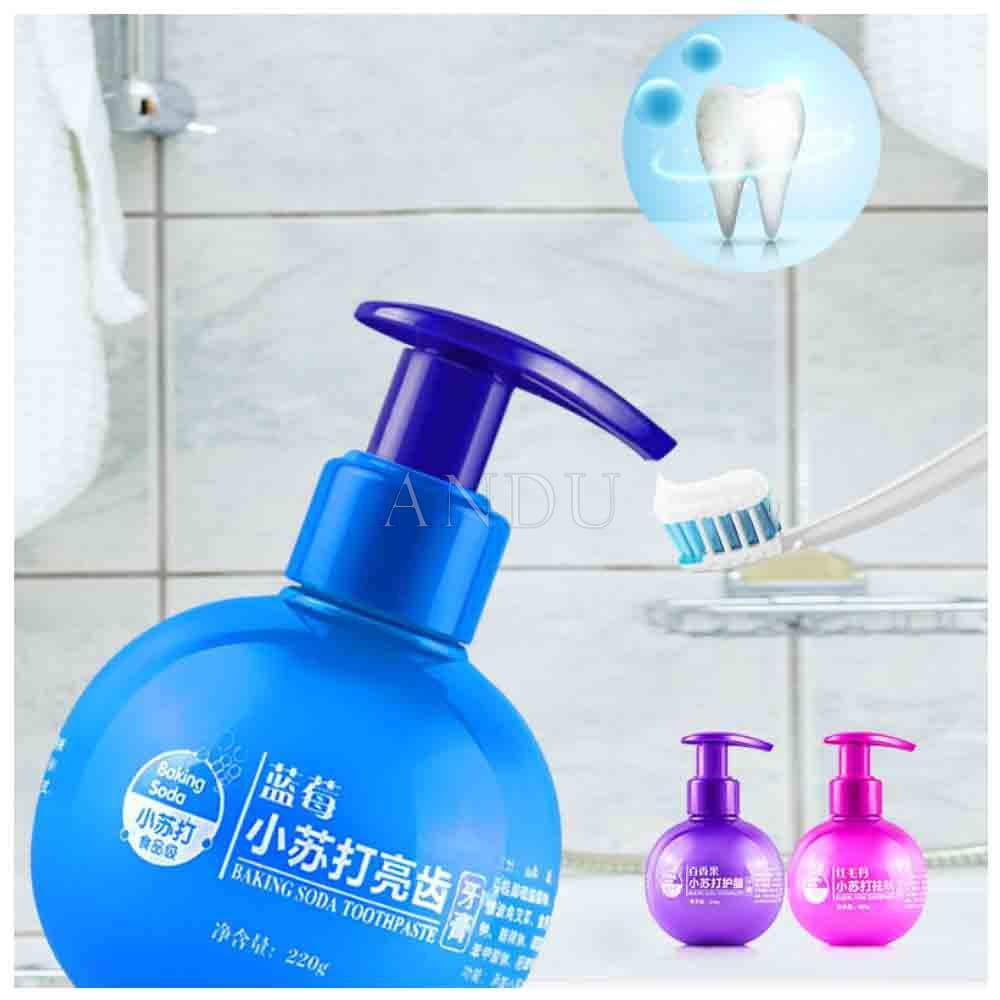 Kem đánh răng Baking soda Toothpaste, siêu tẩy ố vàng trên răng, hơi thở thơm mát