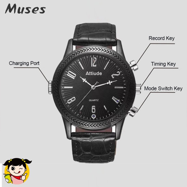 Vòng Đeo Tay Camera Hành Trình Không Dây Hd 1080p Có Tầm Nhìn Ban Đêm