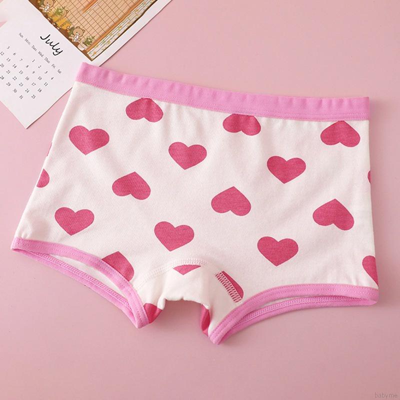 Set 3 Quần Lót Cotton Họa Tiết Thỏ Đáng Yêu Cho Bé Gái