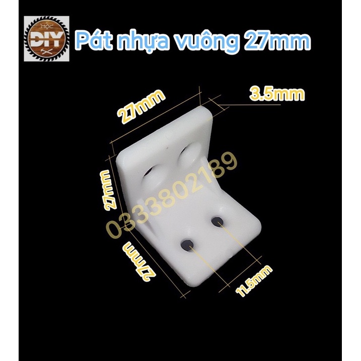 PÁT NHỰA GÓC VUÔNG/ BAS GÓC VUÔNG/ KE NHỰA GÓC VUÔNG