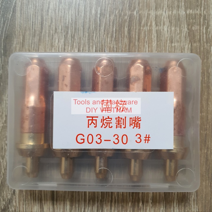 Hộp Béc cắt gió đá oxy gas số 1, 2, 3 Kapusi Japan - Tổng kho kim khí