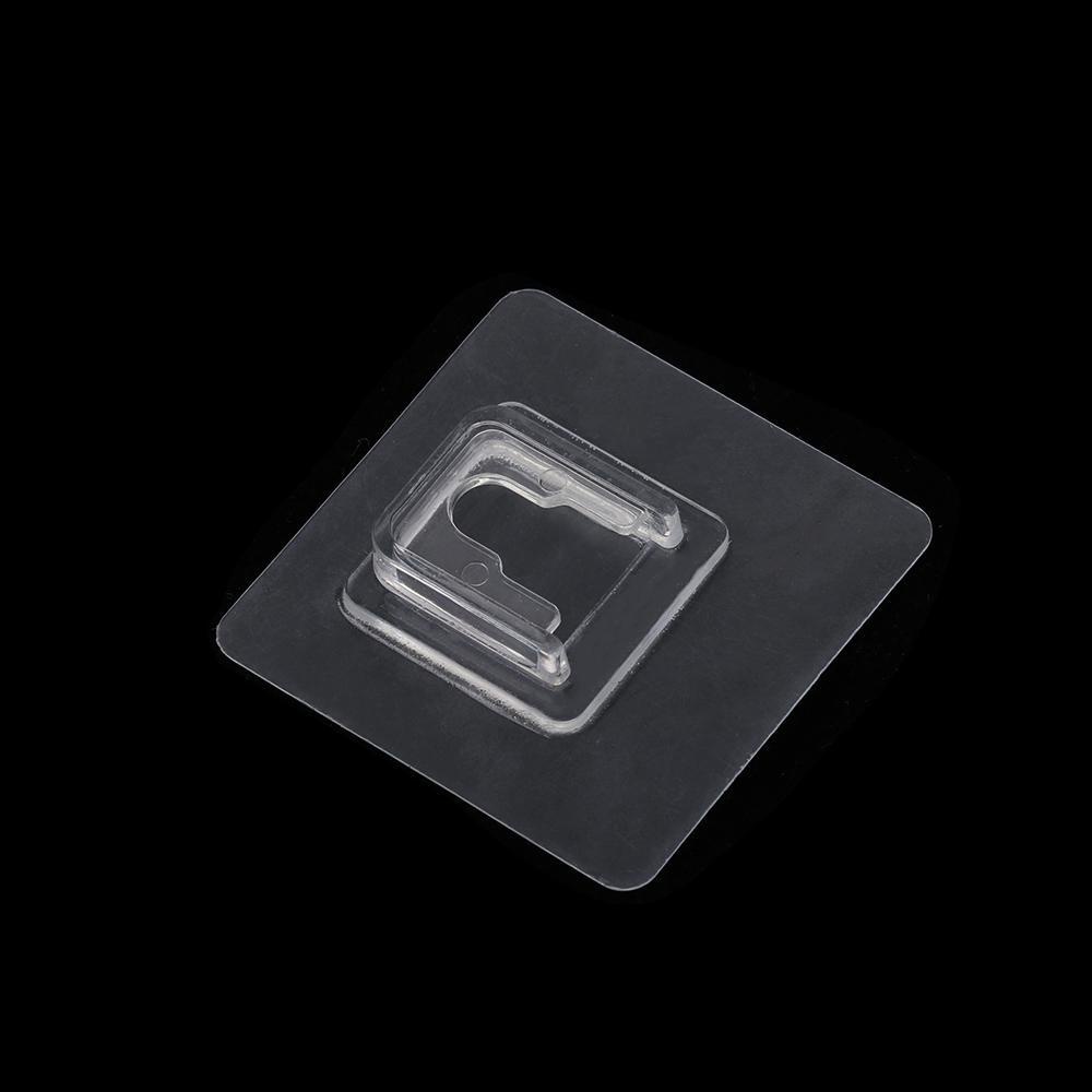 Set 2 / 5 Móc Treo Đồ Dán Tường Trong Suốt Chống Nước Cho Nhà Bếp Nhà Tắm