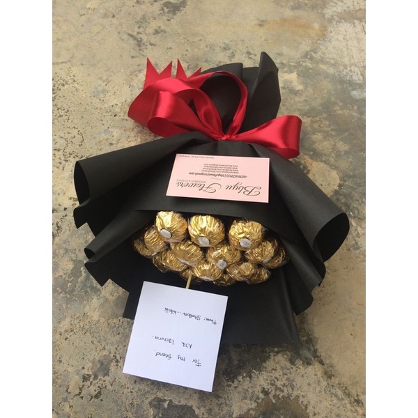 Bó hoa Socola Valentine cao cấp quà tặng người yêu sang trọng