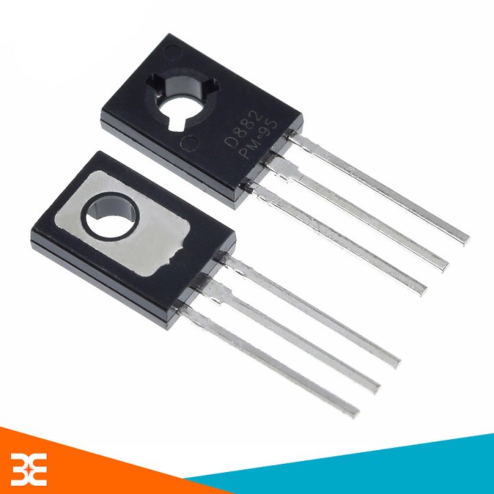 Gói 20 Con Transistor NPN D882 3A-40V Chân Cắm TO-126