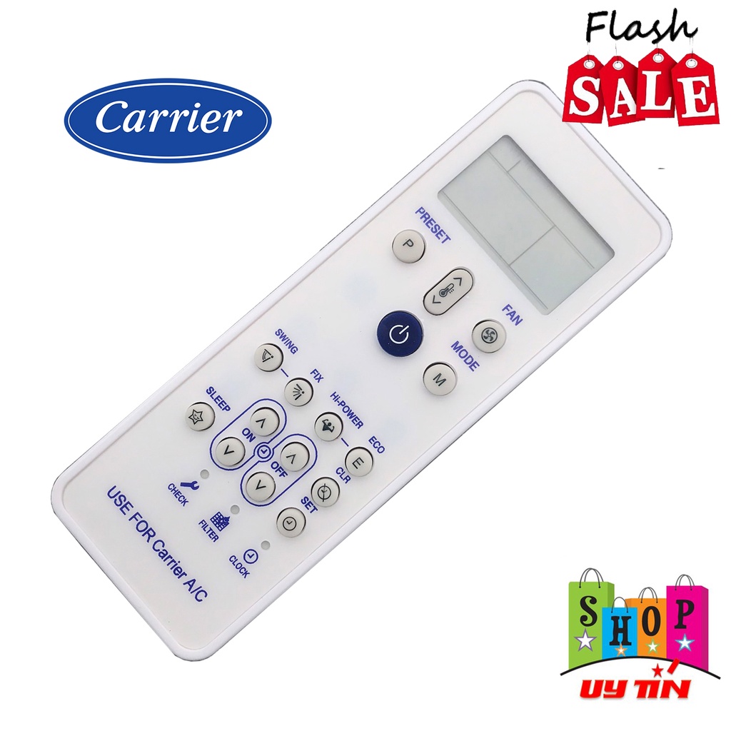 Điều Khiển Điều Hòa ( Máy Lạnh ) Carrier 2 Chiều
