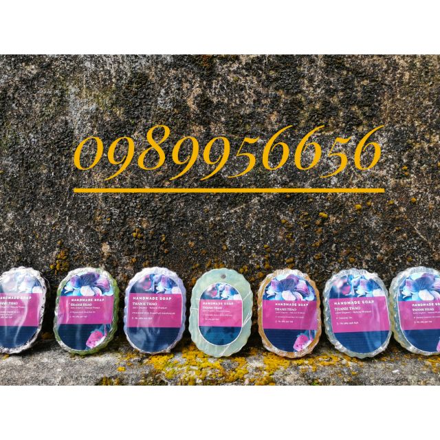 (BiVOI1306- giảm 50k)Xà phòng handmade Thanh Thao - Tinh dầu Sả Chanh