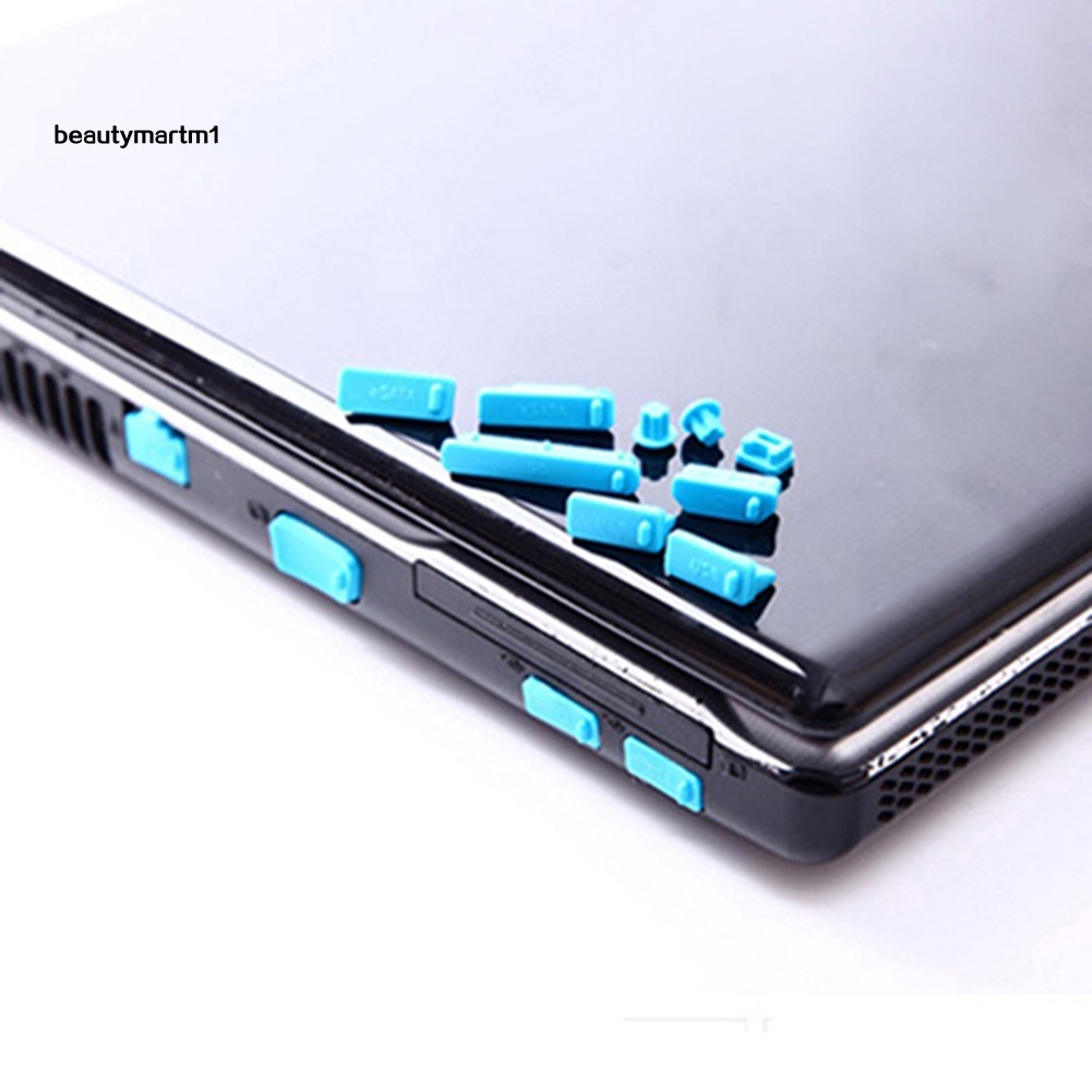Bộ 13 nút nhựa bọc cổng kết nối cho laptop notebook cao cấp