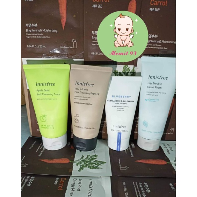 Sữa rửa mặt innisfree 150ml