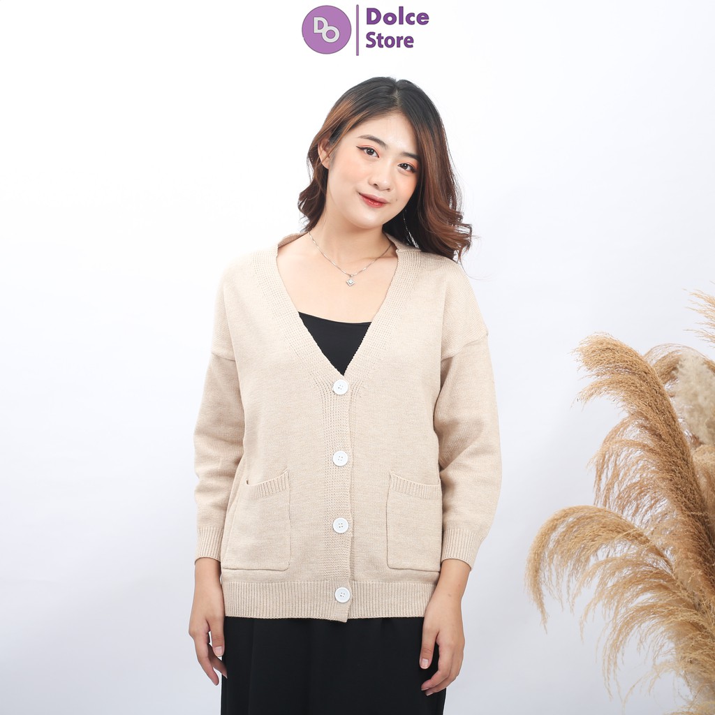 Áo len Cadigan cài cúc - Dolce | BigBuy360 - bigbuy360.vn