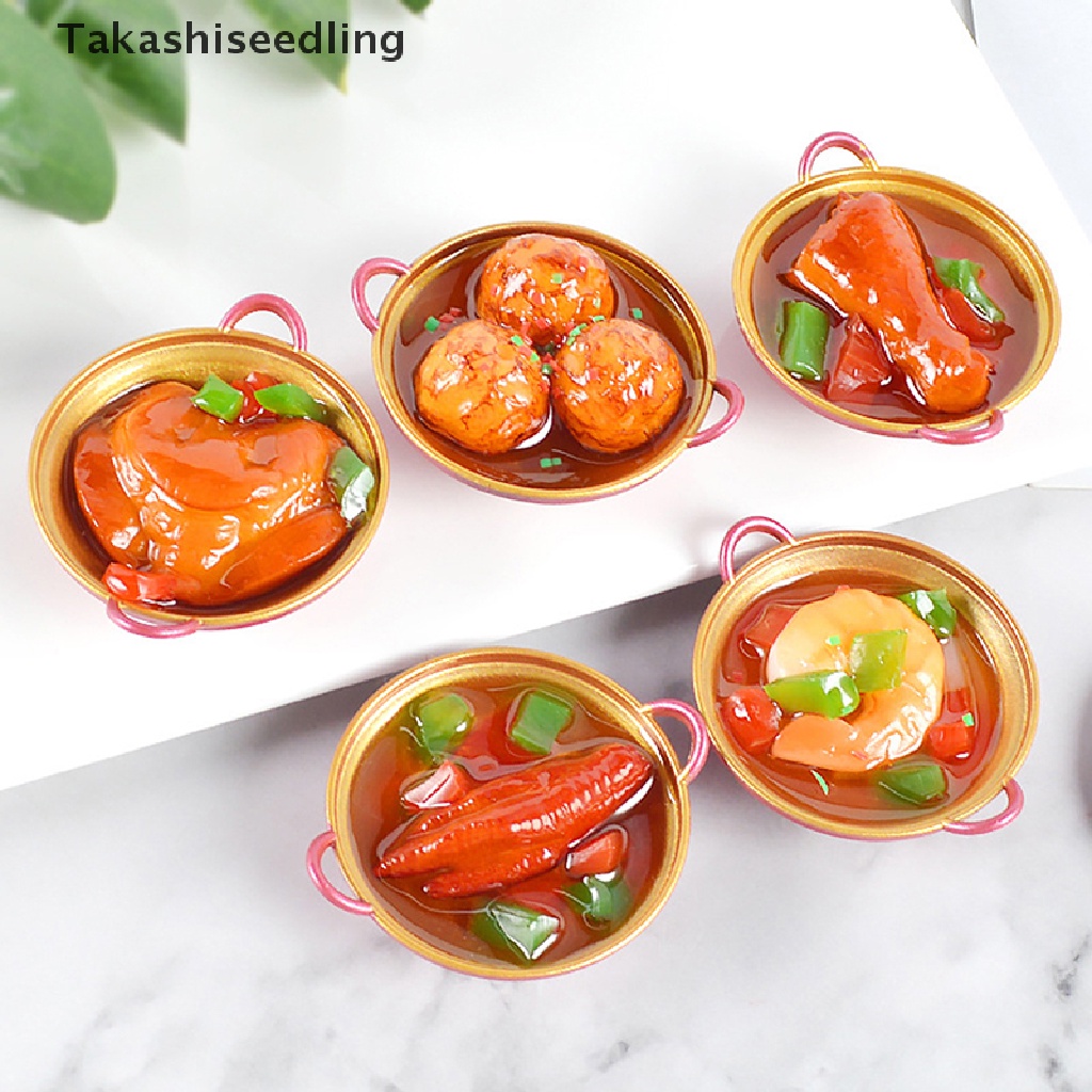 (Takashiseedling) Mô Hình Thức Ăn Trung Hoa 1 / 12 Trang Trí Nhà Búp Bê