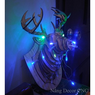 Đầu Hươu Treo Tường