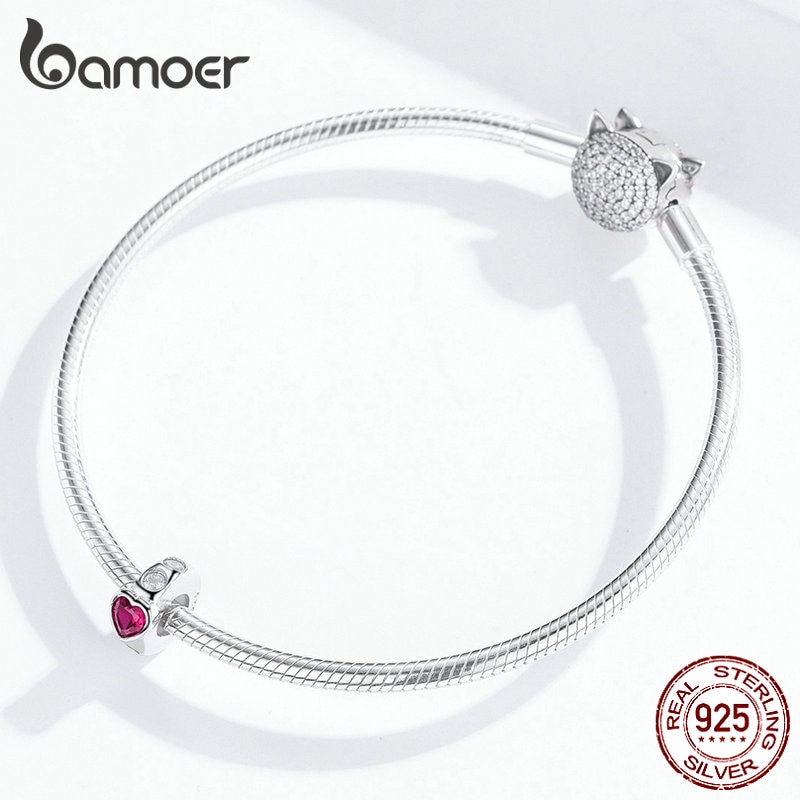 Hạt charm xỏ chặn Bamoer