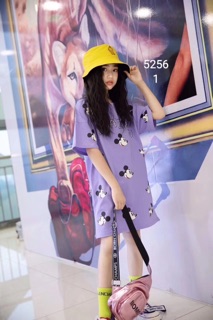 Váy cotton Mickey