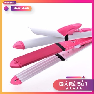 Máy làm tóc 4 trong 1 siêu tiện lợi - uốn, bấm, duỗi, ép 8805