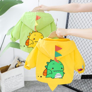 Áo khoác hoạt hình bé trai mùa xuân và mùa thu