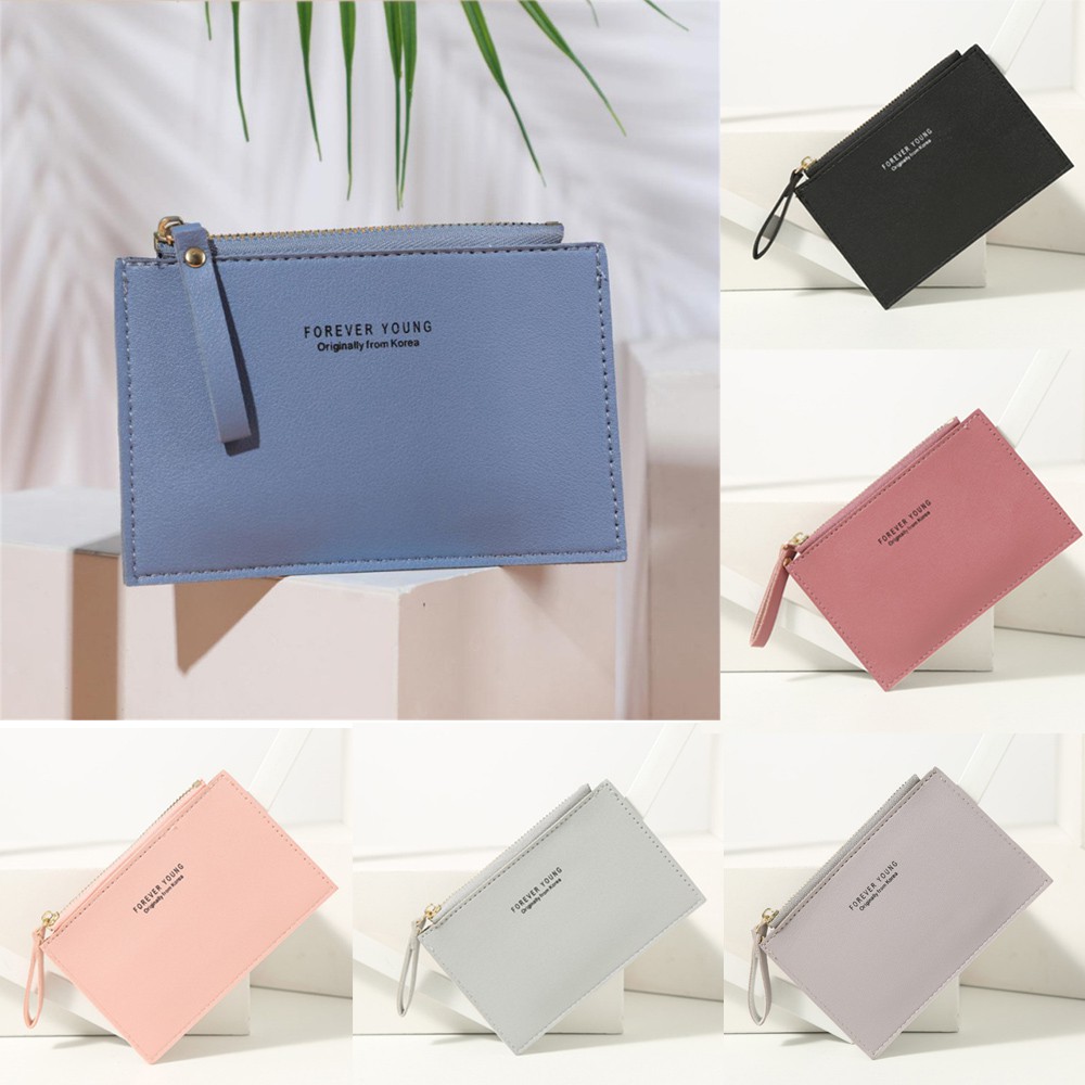 Ví đựng thẻ mini bằng da Pu thời trang cho nam