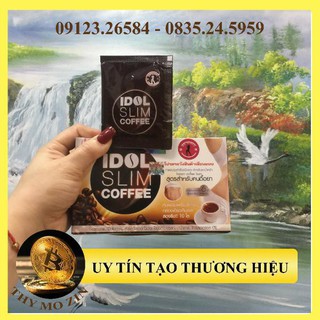 Idol slim coffee,cà phê thái lan, 1 hộp 10 gói x 15g