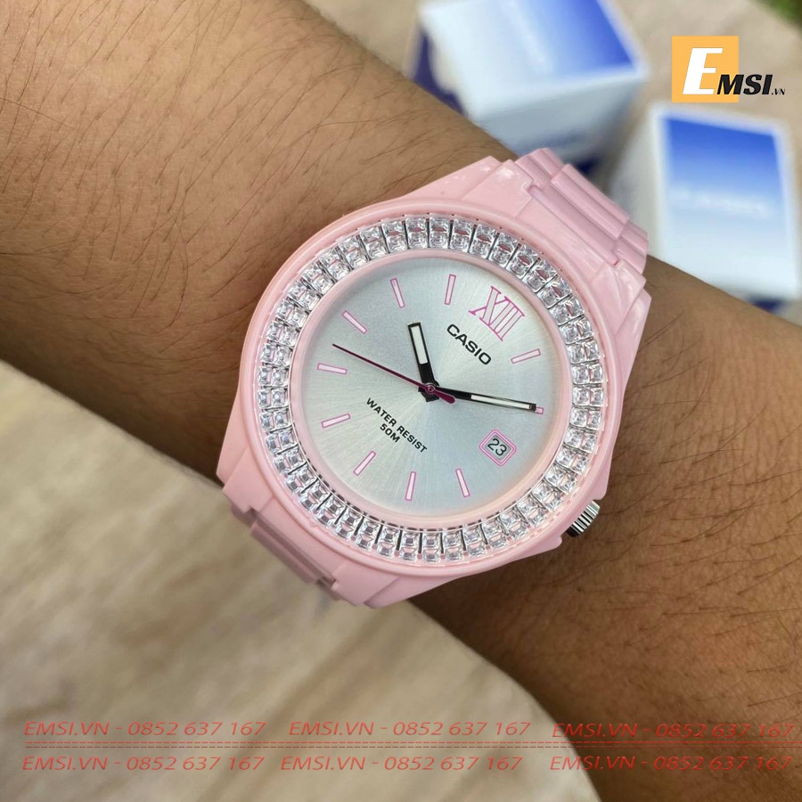 Casio LX-500H-4E4 - Đồng Hồ Nữ - Pin/Quartz - Size Mặt 40.5mm - Kính Nhựa EMSI.VN
