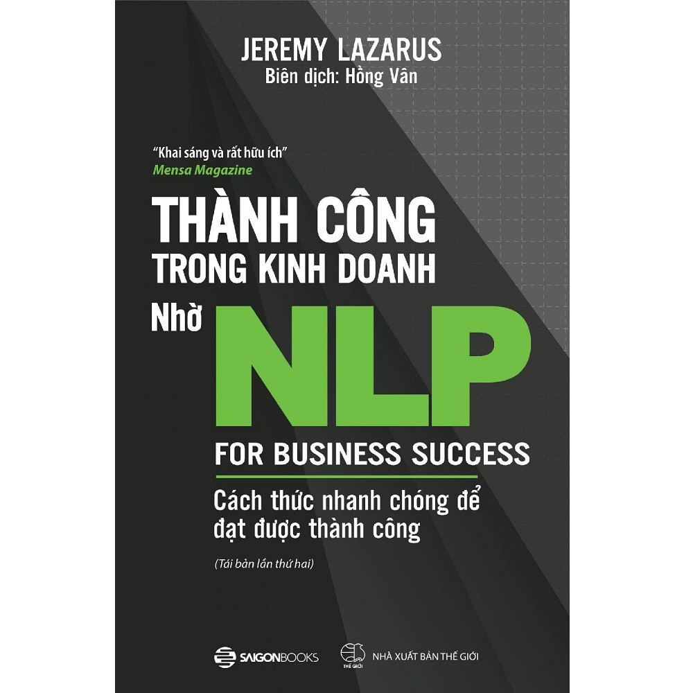 Sách - Combo: Ứng Dụng Thành Công NLP - Đạt Được Những Gì Bạn Muốn + Thành Công Trong Kinh Doanh Nhờ NLP