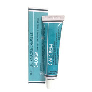 Calcrem Cream 1% 15g chuyên gia giảm Nhiễm Nấm Da Như: Lác, Lang Ben, Nấm Móng, Nấm Da Đầu, Nấm Kẽ