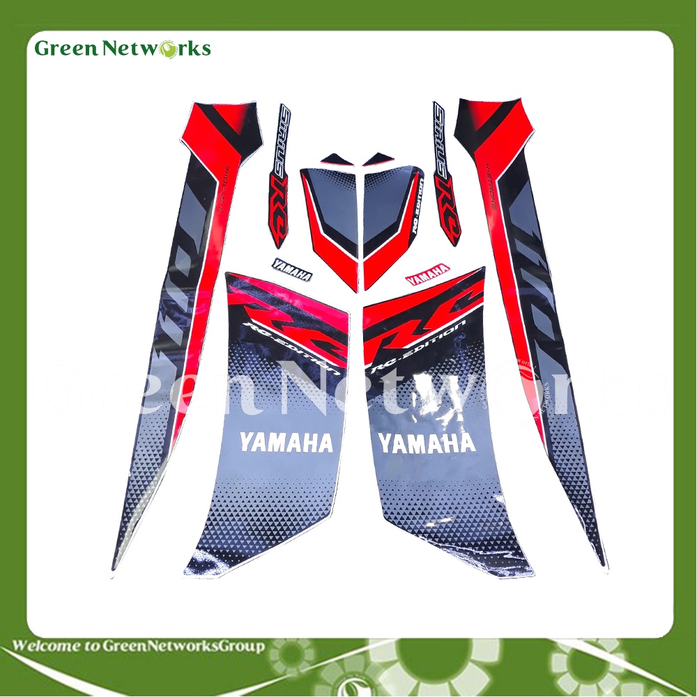 Bộ tem dán rời cho xe Sirius RC đời 2019 GreenNetworks