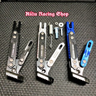 Chân Chống Tăng Chỉnh Cao Thấp Nhôm Nguyên Khối CNC Gắn Được Cho Mọi Loại Xe Số - SUMO SHOP