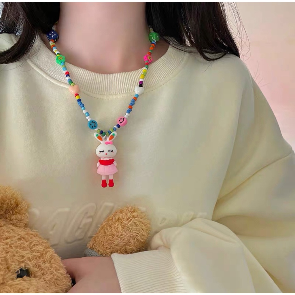 Vòng Cổ Mặt Icon Phong Cách Cute 2022