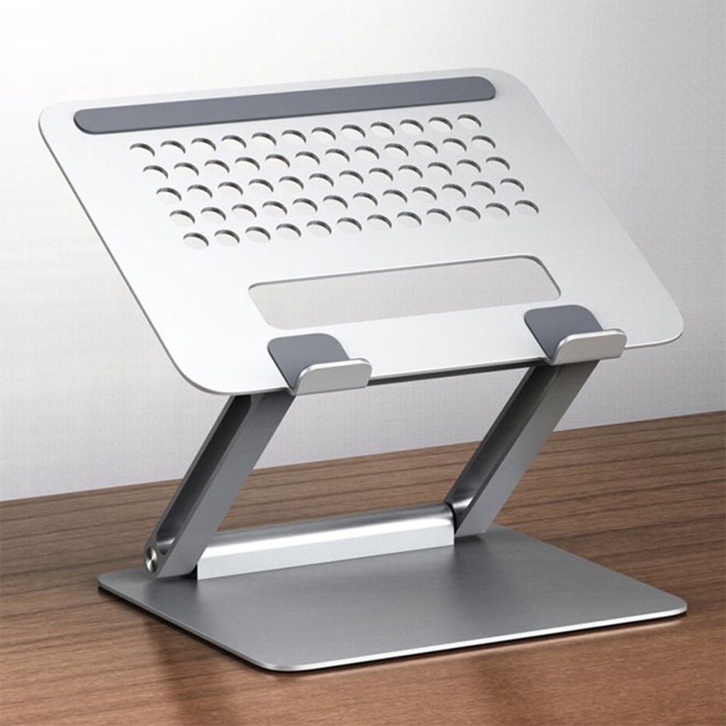 Đế kê laptop, macbook bằng nhôm nguyên khối