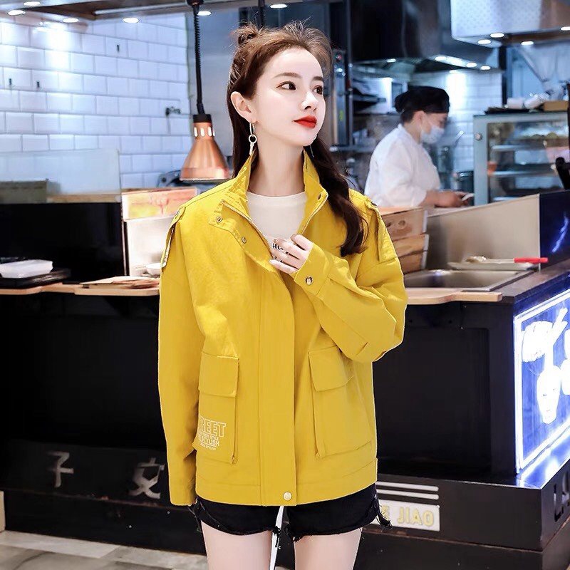 Áo khoác kaki nữ chống nắng phong cách thể thao ..