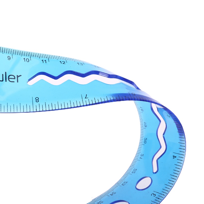 Thước Thẳng Mềm Dẻo Nhiều Màu 30cm Dành Cho Văn Phòng / Trường Học