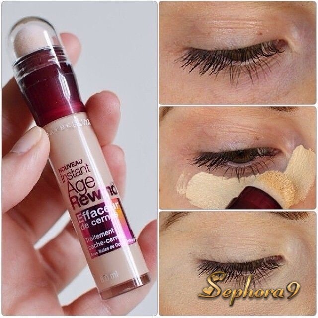 Bút che khuyết điểm Maybelline Instant Age Rewind giúp che phủ hoàn hảo