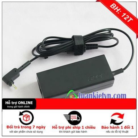 Sạc 19V-3.42A đầu 3.0*1.1 mm cho laptop Acer
