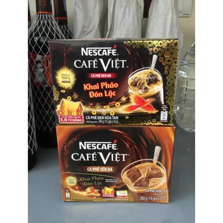 NESCAFÉ Việt - Cà Phê Sữa Đá /Đen Đá (14 gói x 20g)