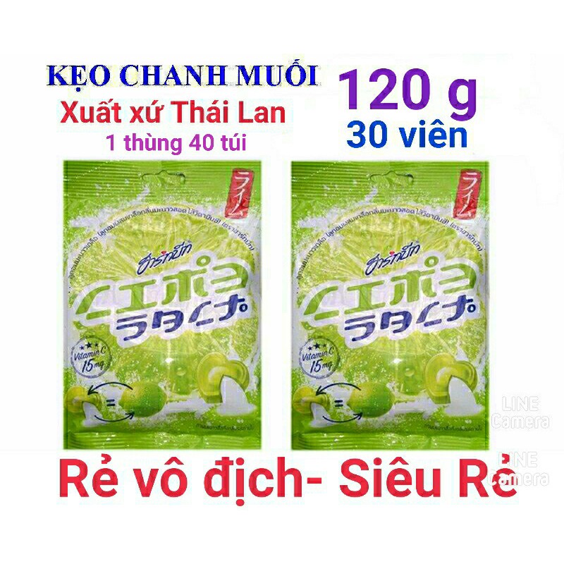 Kẹo chanh muối thái lan 120g