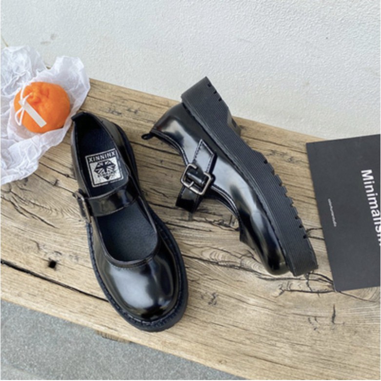 HÀNG XỊN HỘP ĐEN | GIÀY LOLITA QUAI MARY JANE ĐẾ RĂNG CƯA | BigBuy360 - bigbuy360.vn