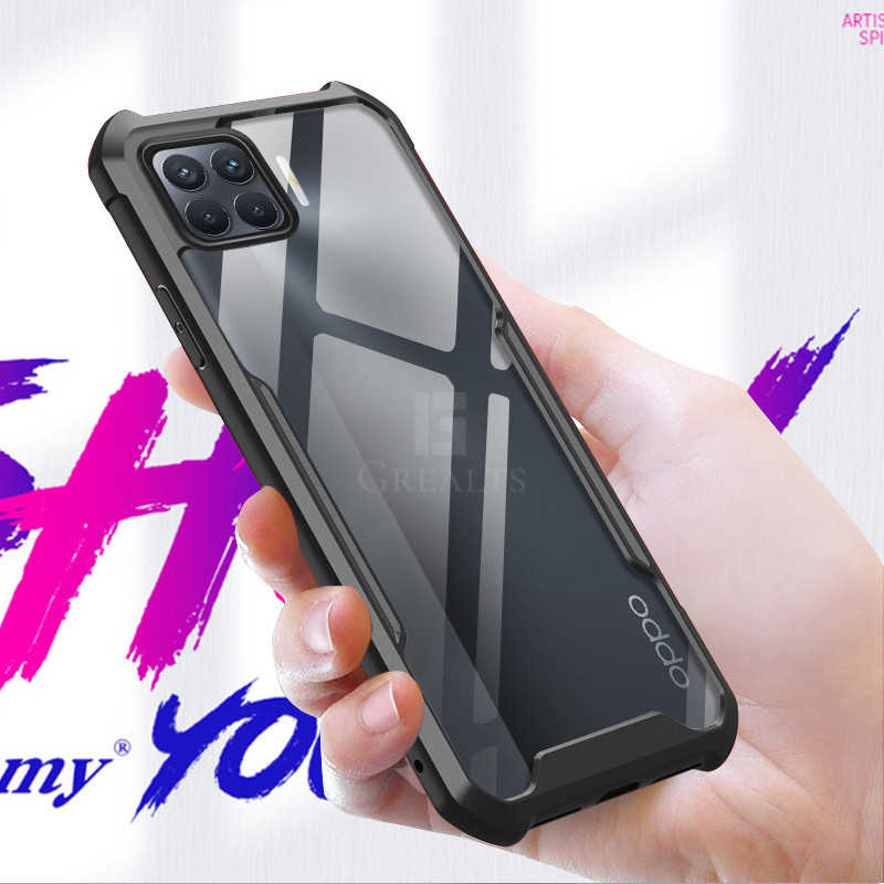 Ốp Điện Thoại Silicone Trong Suốt Thời Trang Cho OPPO A54 4G A74 5G A15s A15 A93 A73 A53 Reno5 F Reno4 Pro Reno 5 4