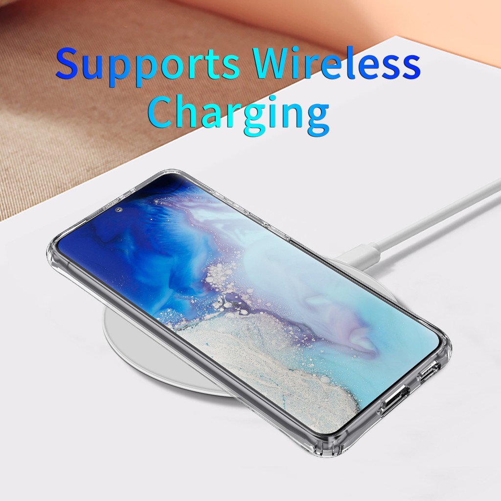 Ốp Điện Thoại Acrylic Trong Suốt Chống Sốc Cho Samsung Galaxy S23 S22 Ultra S20 S21 FE Note 20 Ultra S10 Note 10 Plus