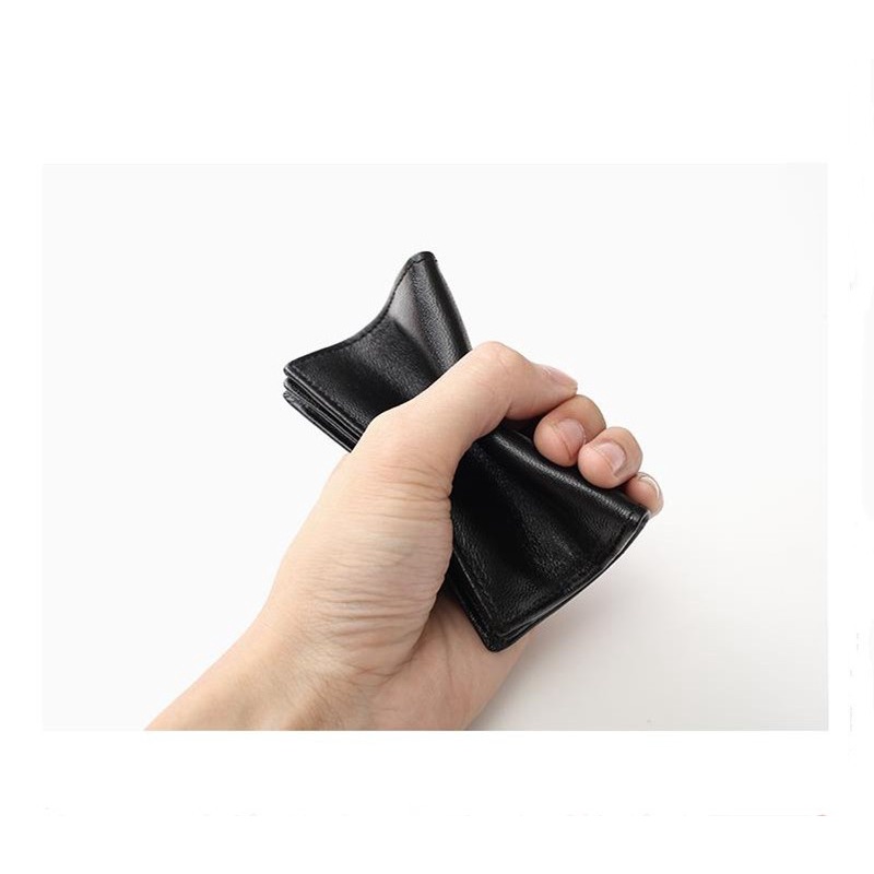 Ví Nam Sang Trọng Dáng Đứng Ngang có nhiều ngăn đựng thẻ - Bóp Da Nam Siêu Bền, Đẹp có 2 màu Nâu & Đen