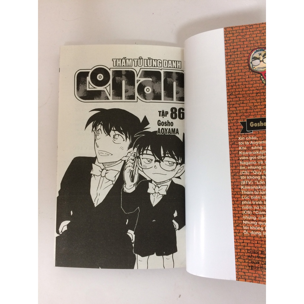 Sách - Thám tử lừng danh Conan - Tập 86