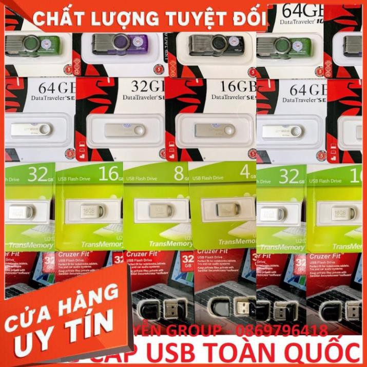 Usb Kingston Bảo hành 5 năm 64gb 32gb 16gb 8gb nhỏ gọn SE9 lưu trữ dữ tài liệu công ty nhạc phim ô tô