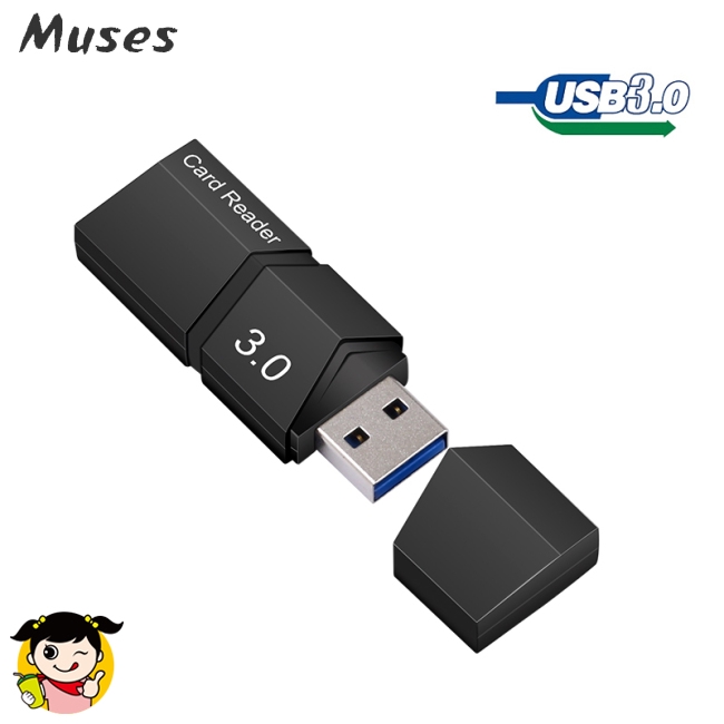 Muse07 Đĩa USB 3.0 đọc thẻ nhớ Microsd tốc độ cao