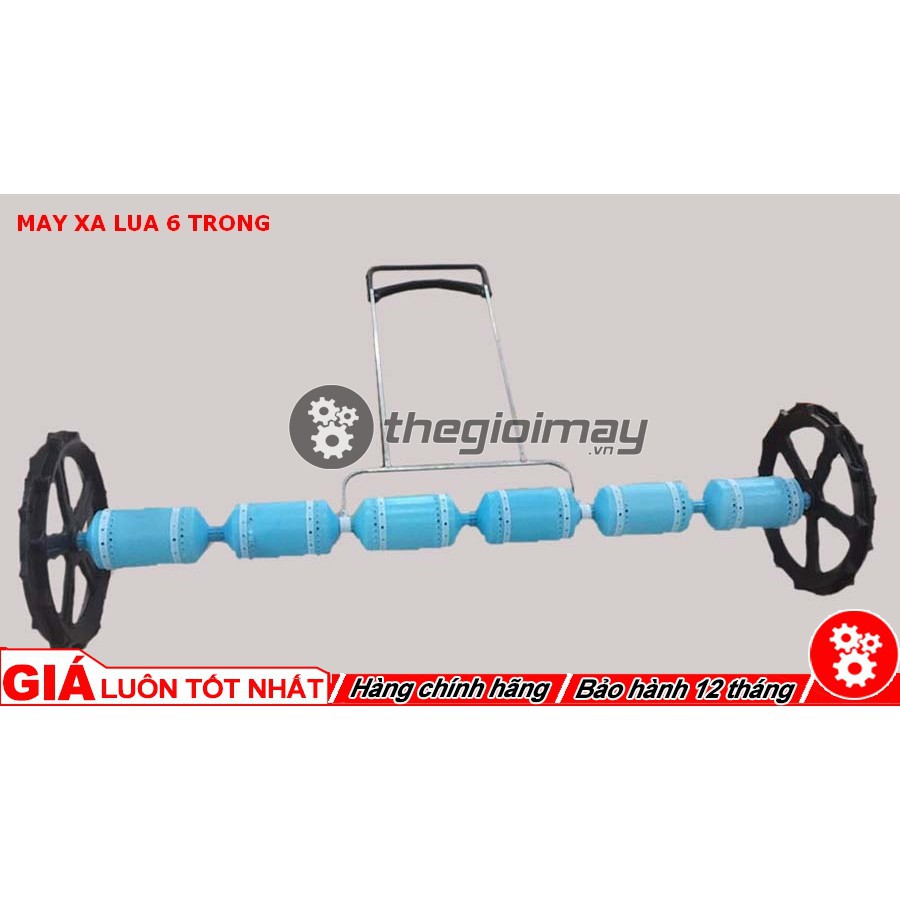 Máy xạ lúa 6 trống