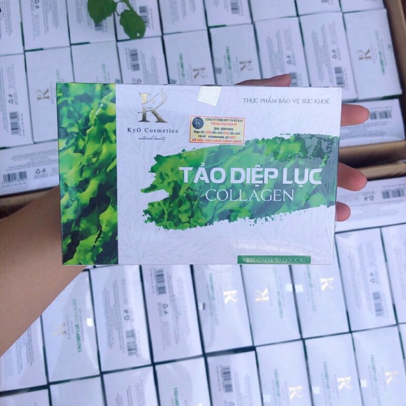Tảo Diệp Lục Kyo hộp 30 gói( chính hãng)