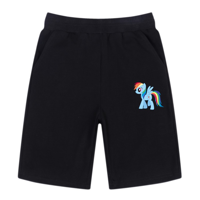 MY LITTLE PONY Quần Short In Hình Ngựa Một Sừng Dễ Thương Cho Bé Gái