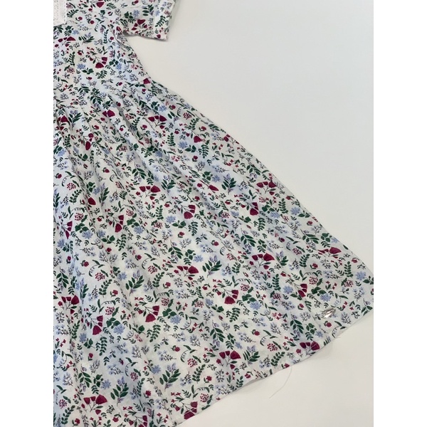 Váy Renoma HQ hoa nhí cổ ren bé gái