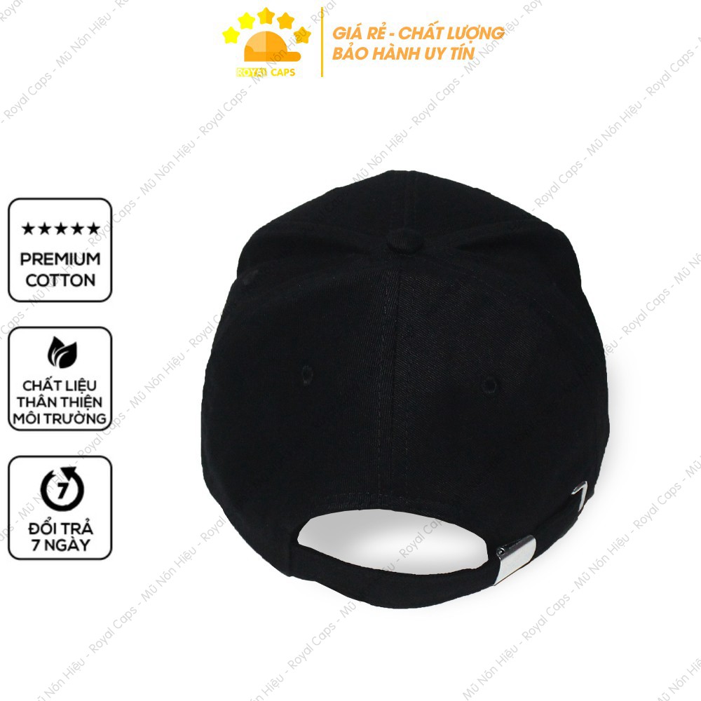 Mũ Lưỡi Trai Nón Lưỡi Trai Nam Nữ LA Vải Kaki Cotton Hàn dodgers - Royal Caps