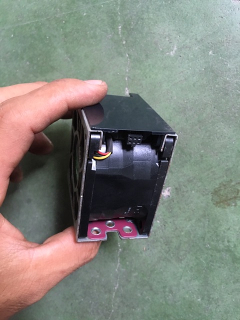 Quạt BL nidec máy chủ Hp 12v 1.5A, vuông 6cm siêu tốc có khung bảo vệ