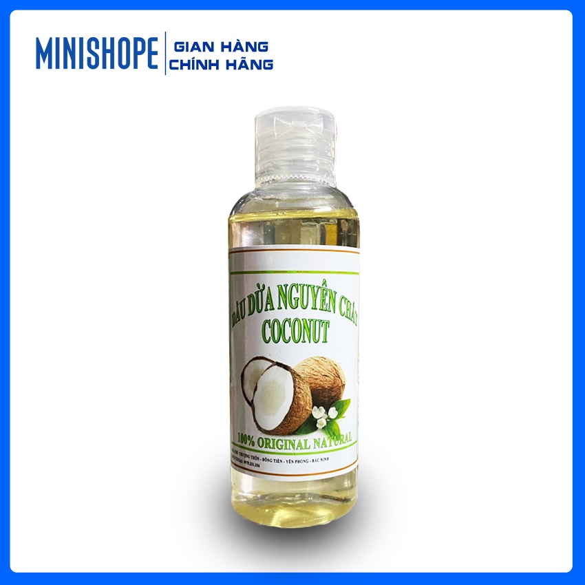 Dầu dừa nguyên chất, dầu dừa dưỡng tóc, dưỡng da, dưỡng mi Rubycare handmade