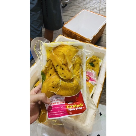 Gà ủ muối hoa tiêu nửa con - giao hàng HCM