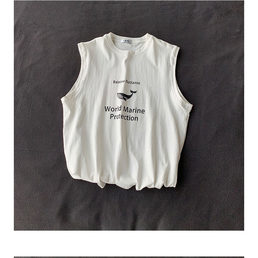 Áo thun tanktop world marine FOX unisex